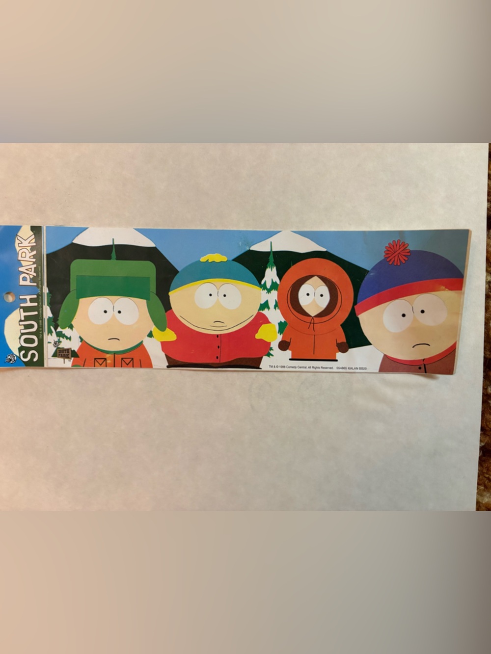 Vintage Big 90s SouthPark Sticker